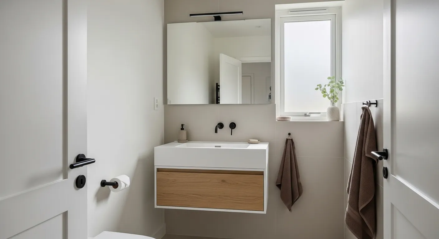 Floating Vanity Setup