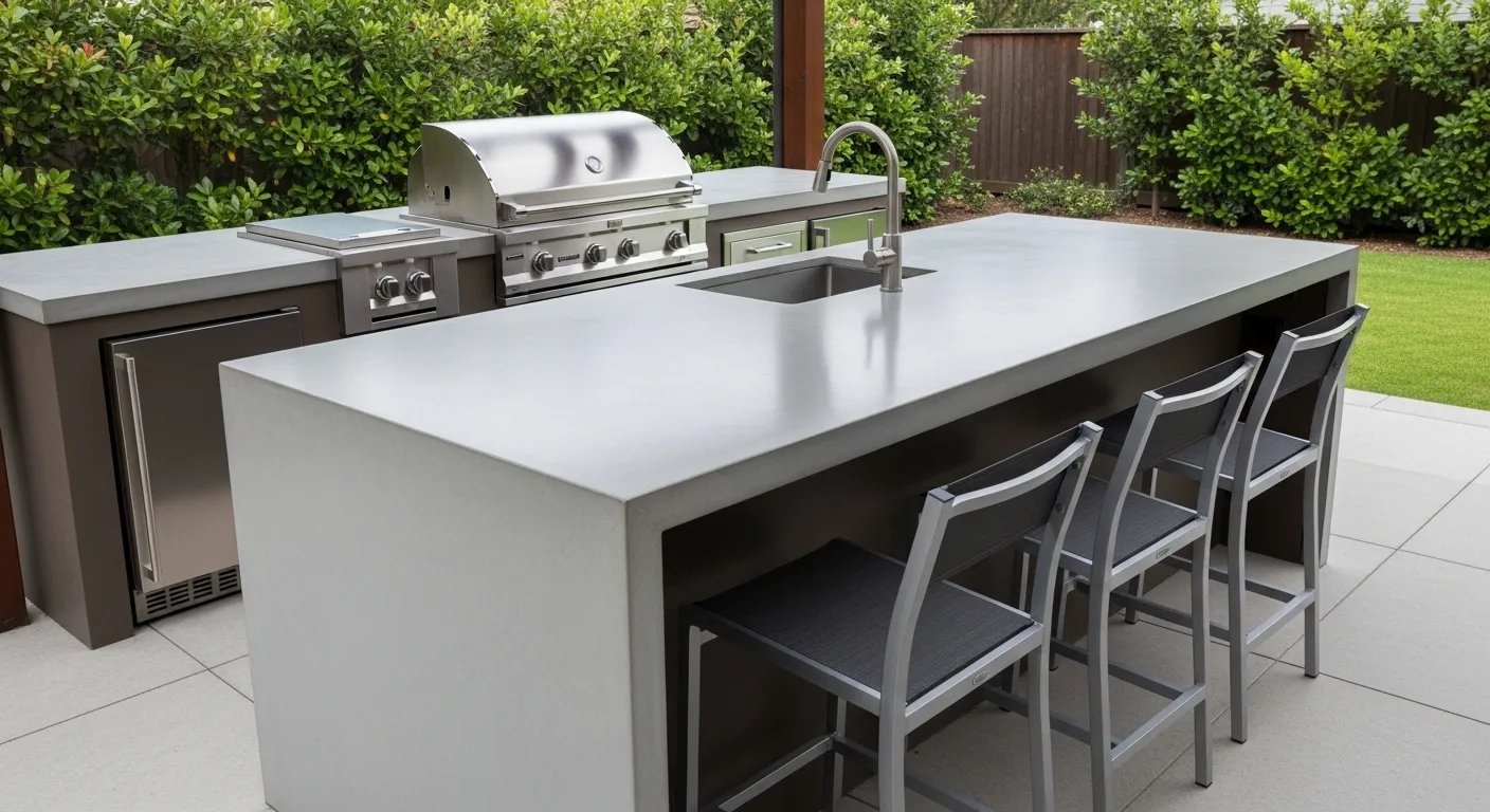 Polished Concrete Island