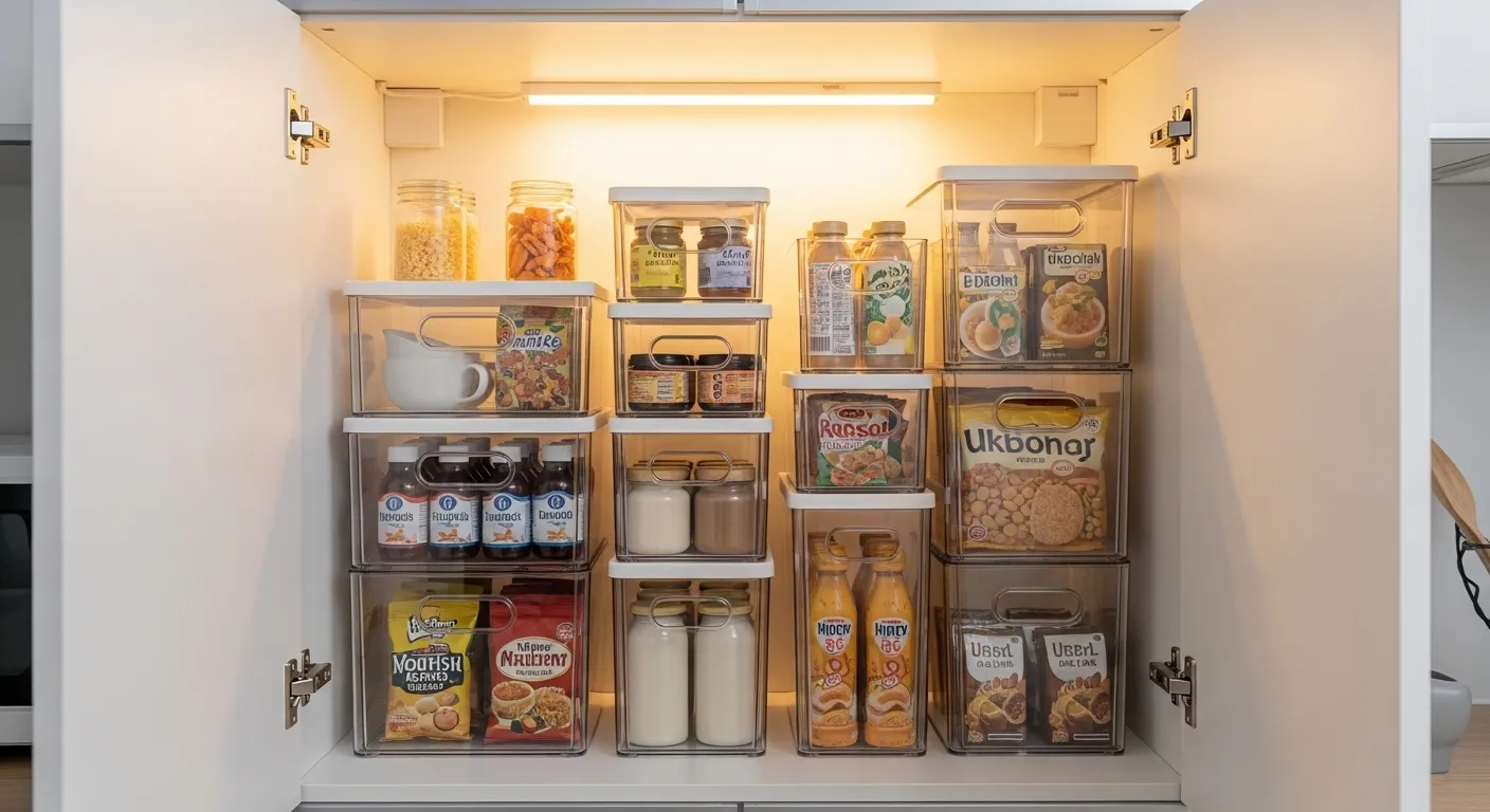 Stackable Storage Bins