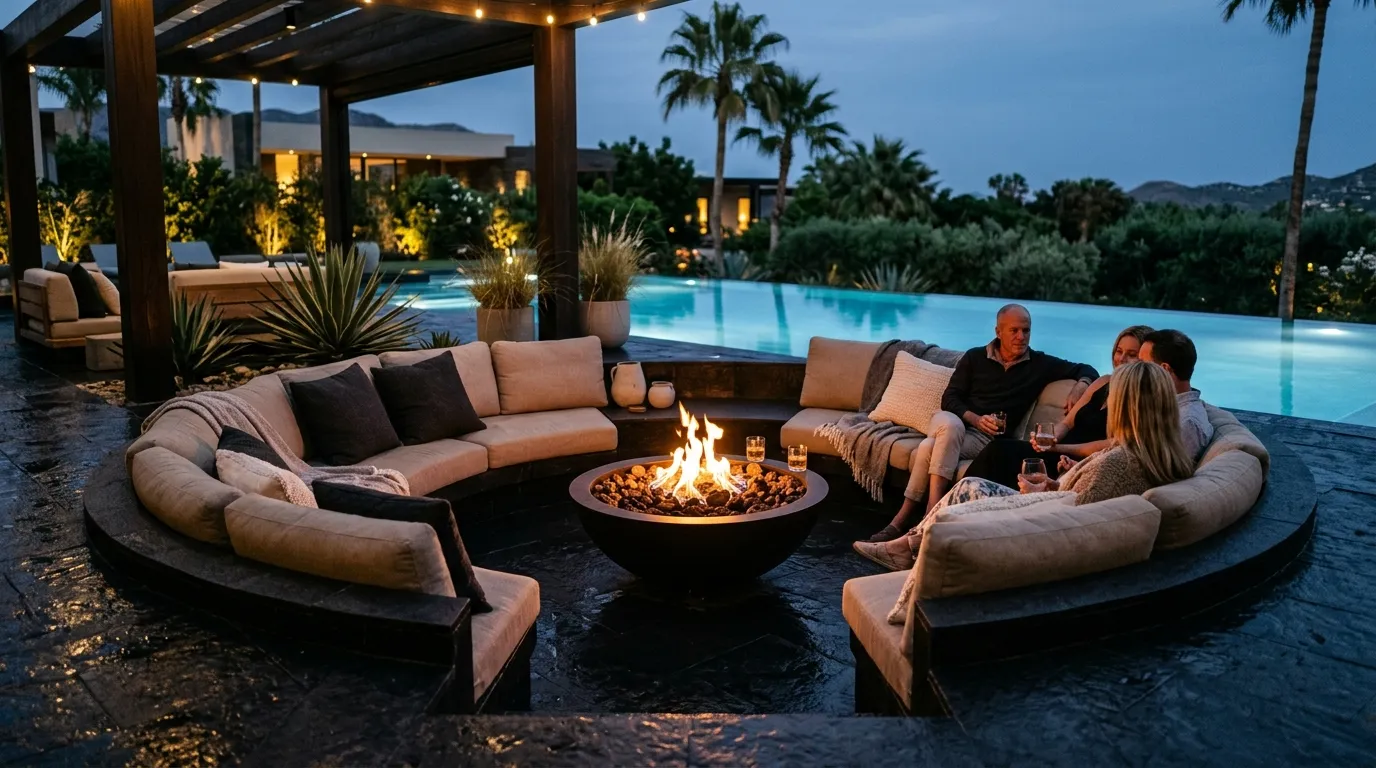 Fire Feature Lounge