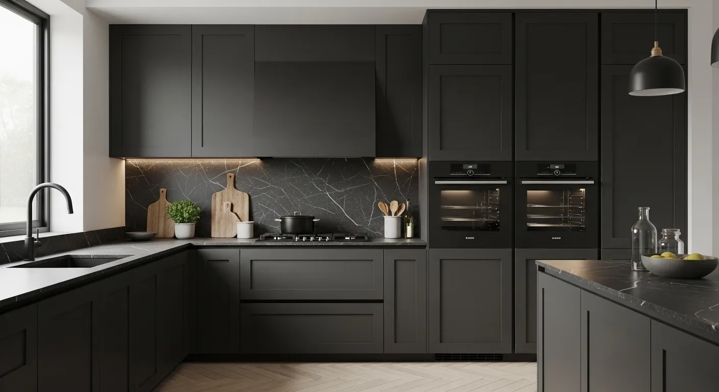 Matte Black Appliances