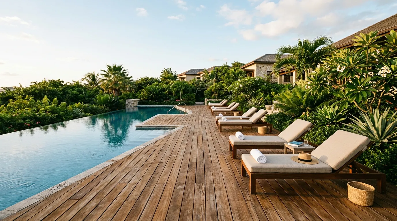 Wooden Deck Extension