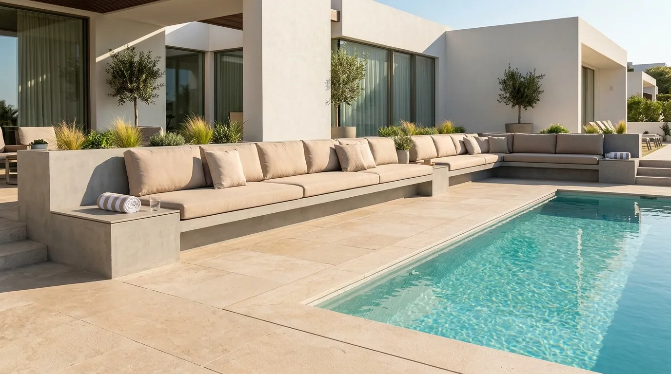 Built-In Lounge Benches