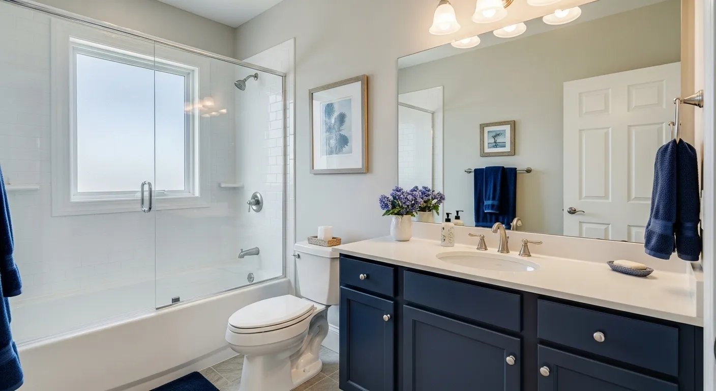 Blue And White Combo