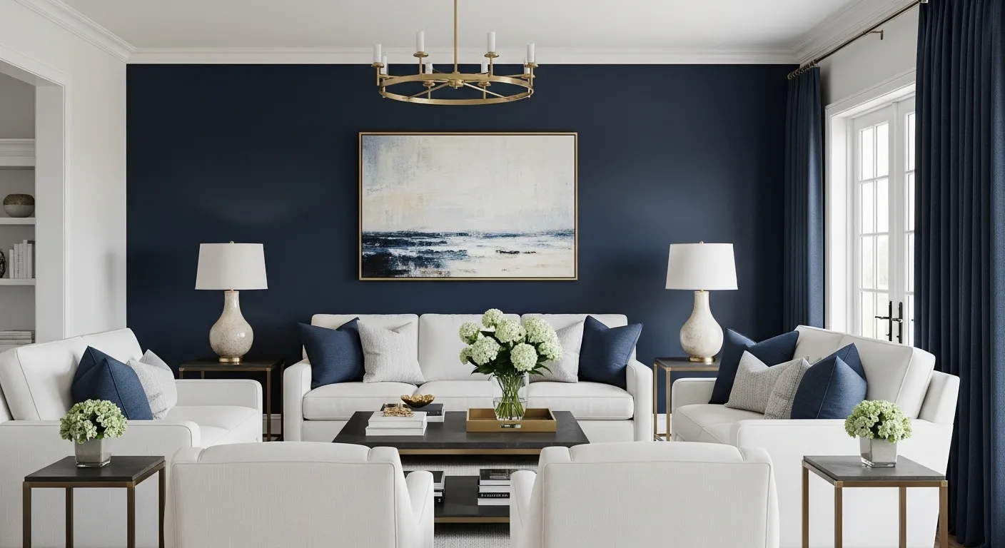 Navy Coastal Elegance