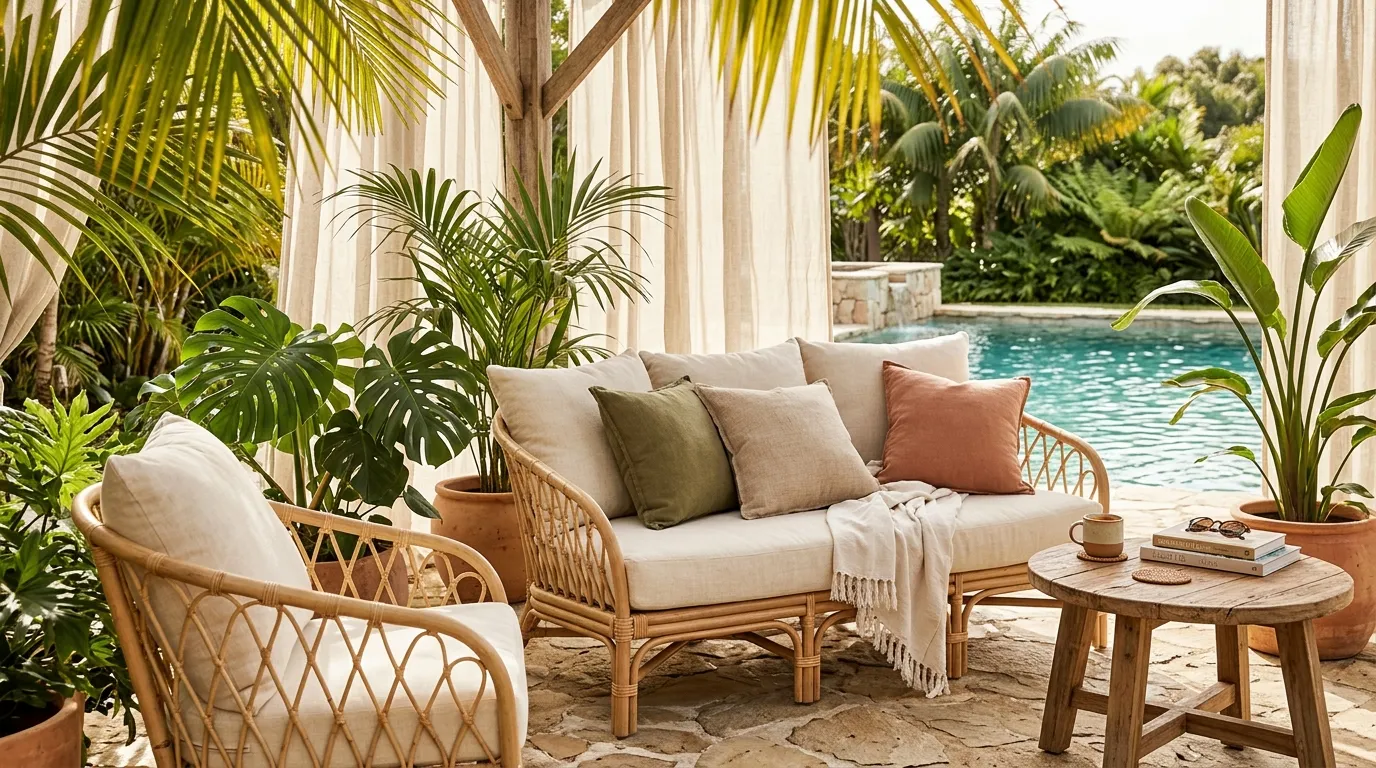 Tropical Lounge Corner