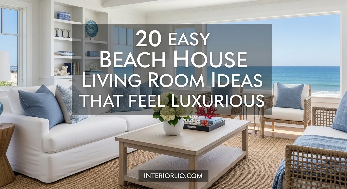 beach house living room