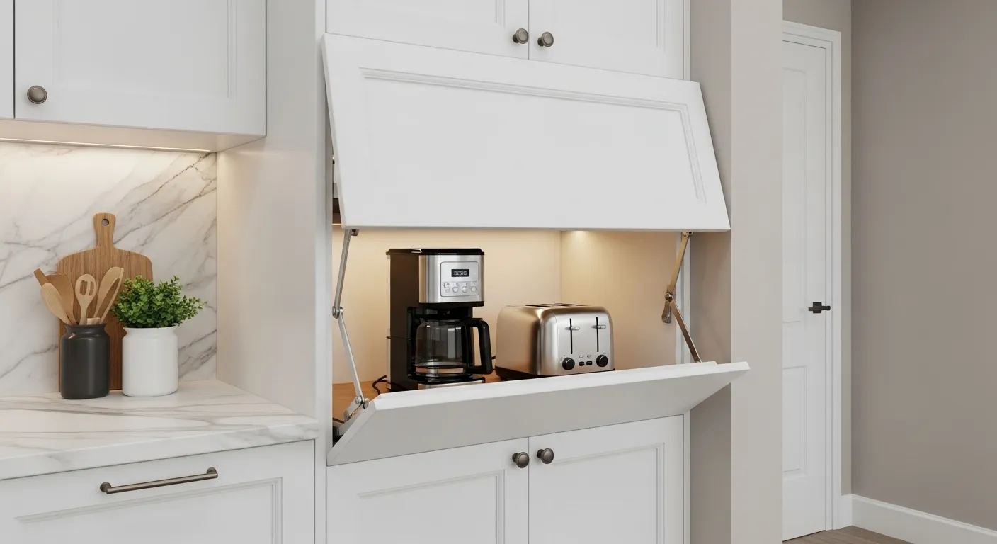 Built-In Appliance Garage