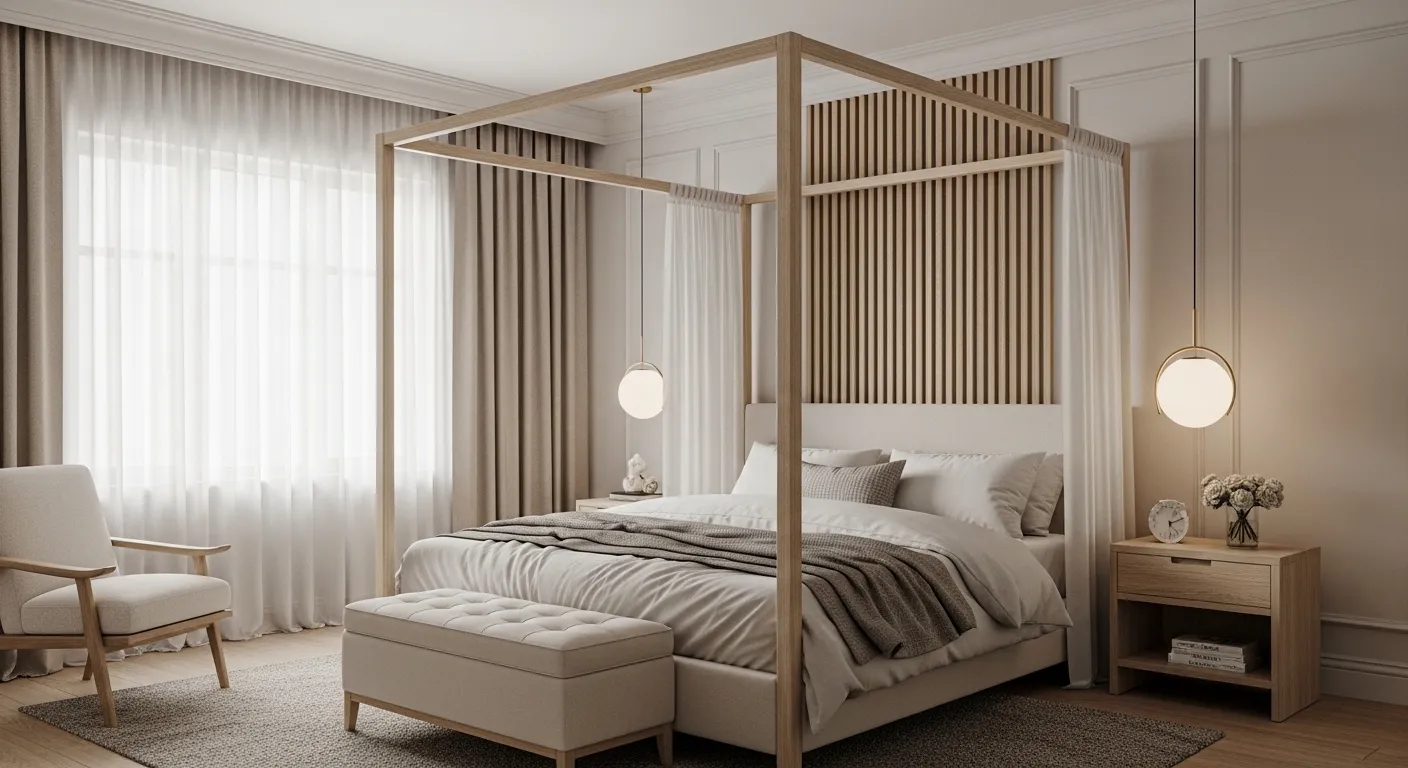 Neutral Canopy Frame