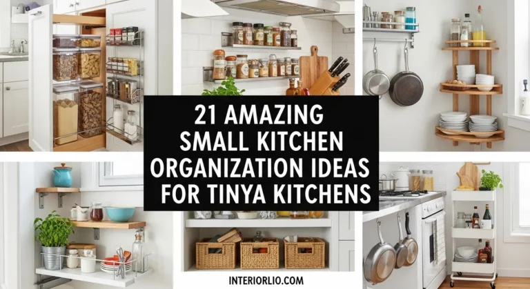 small kitchen organization ideas