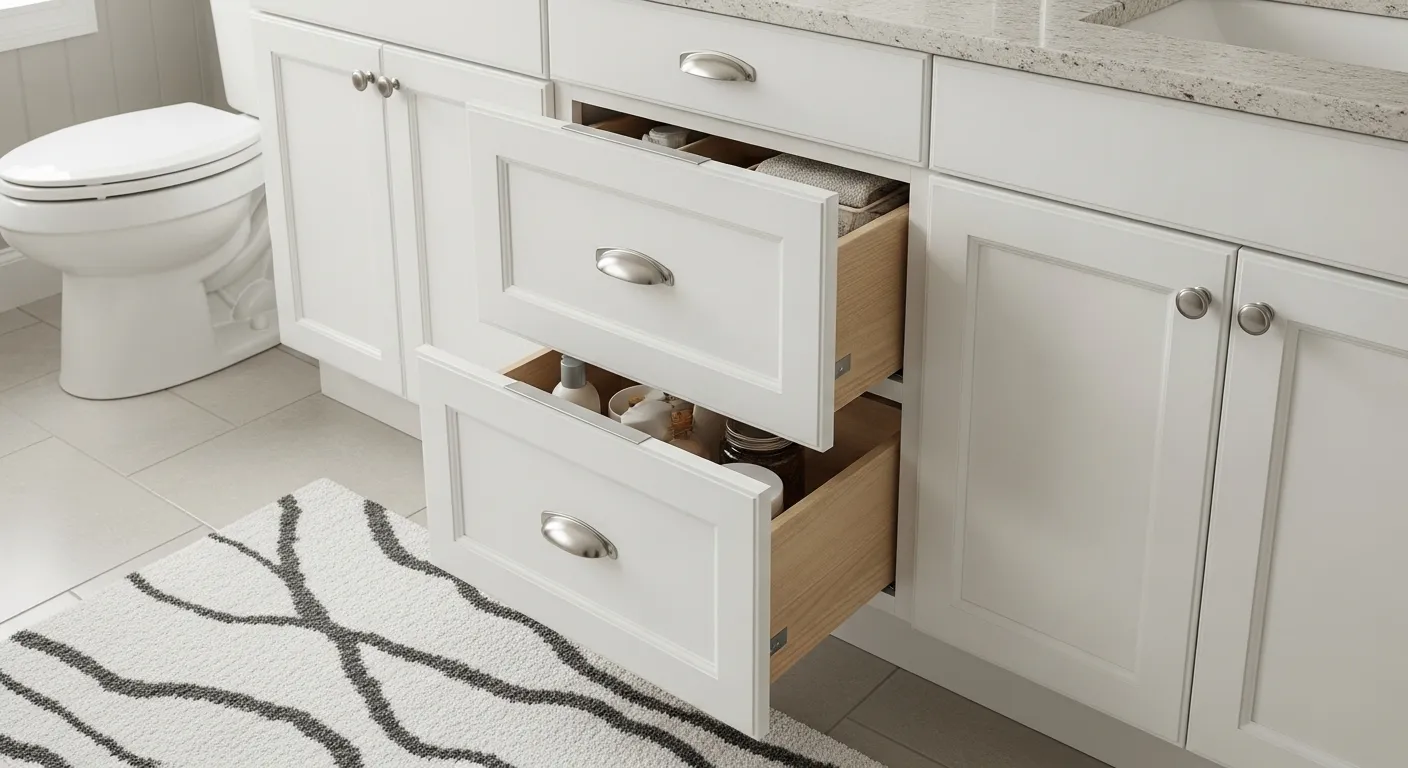 Hidden Storage Drawers