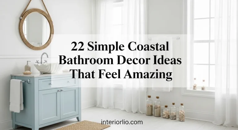 Coastal Bathroom Decor Ideas