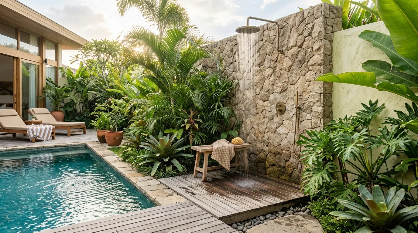 Luxury Outdoor Shower