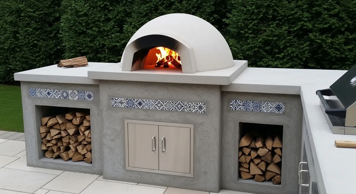 Concrete Pizza Oven Base