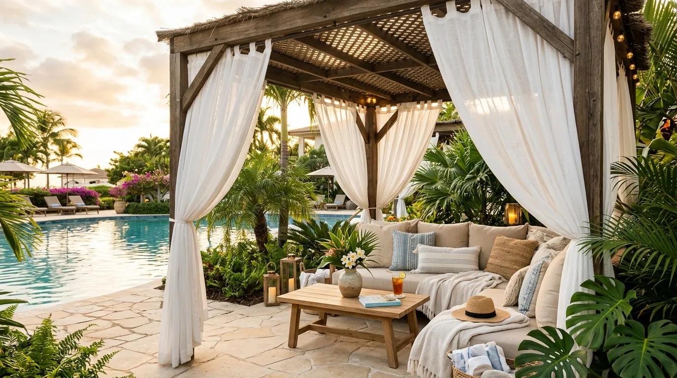 Covered Cabana Lounge