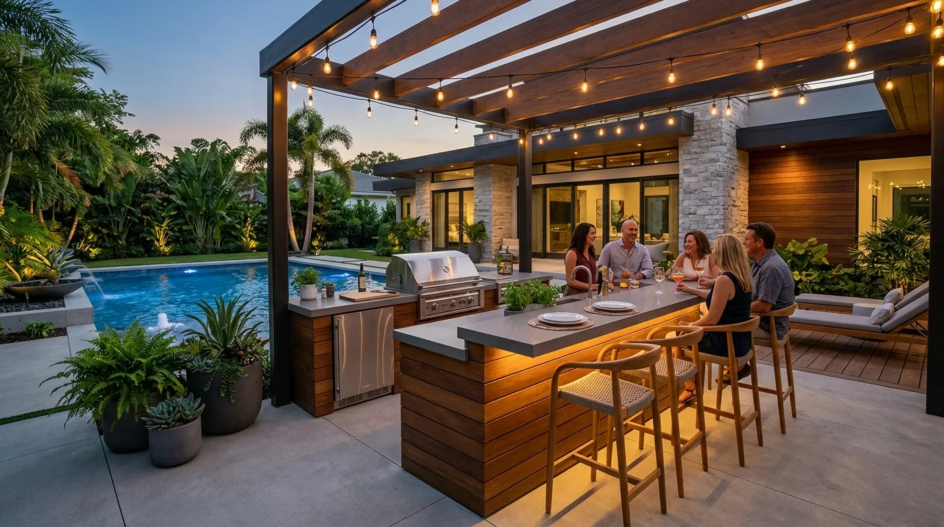 Outdoor Kitchen Bar