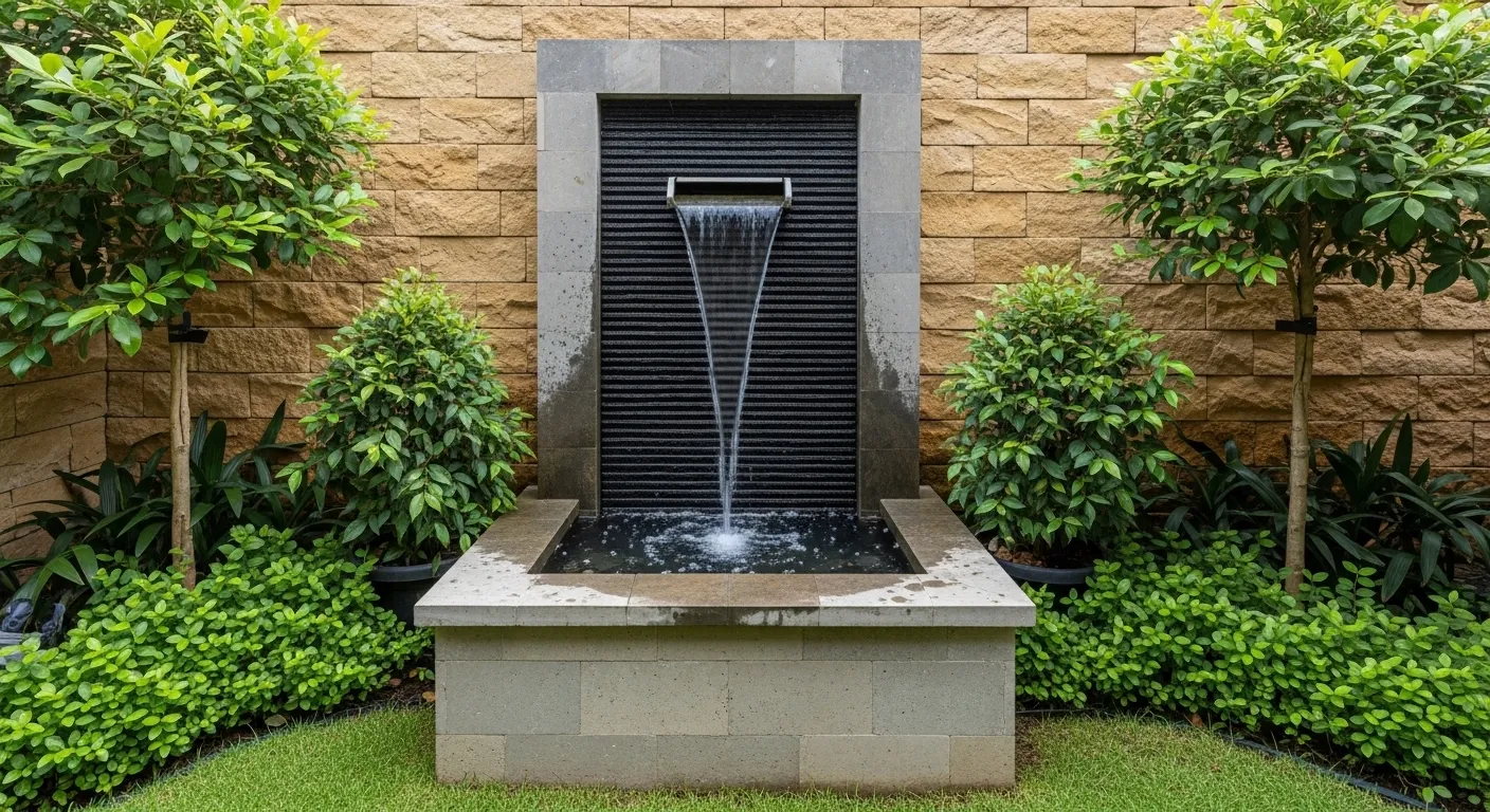 Water Feature Garden
