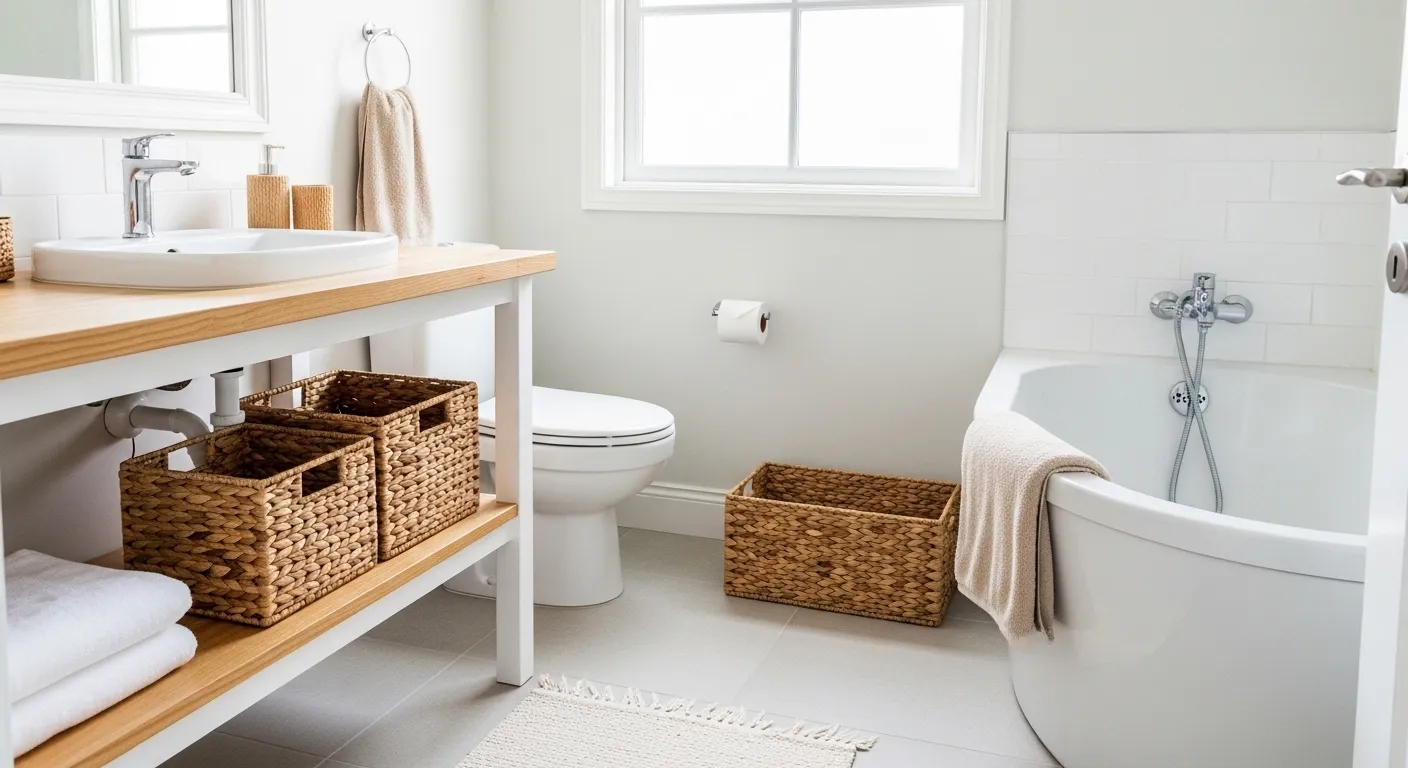 Woven Basket Storage