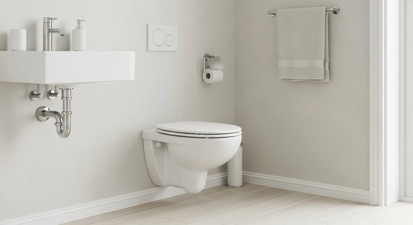 Wall-Mounted Toilet