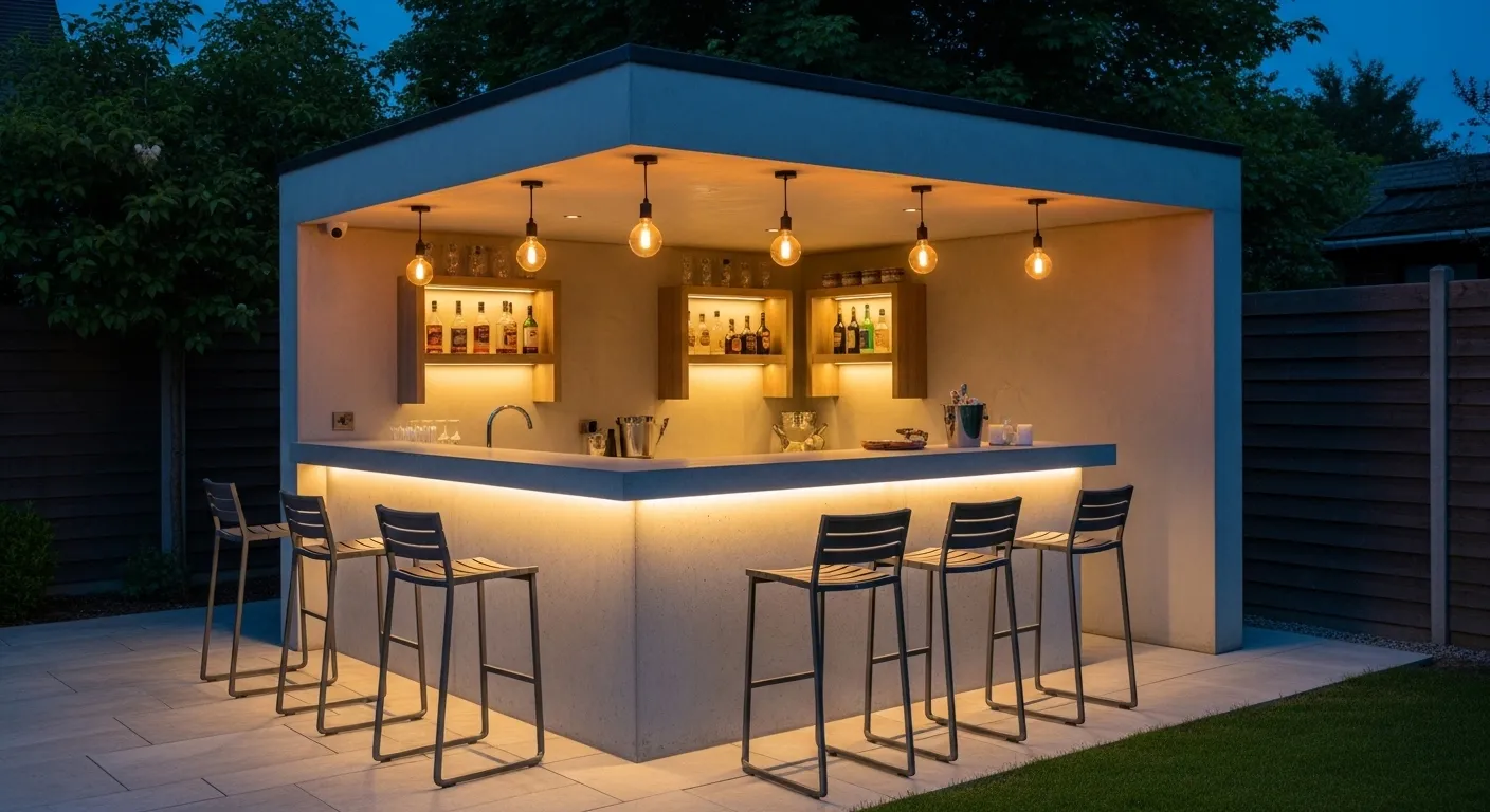 Outdoor Concrete Bar