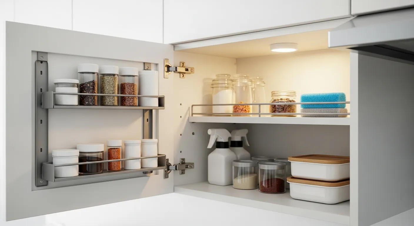 Cabinet Door Storage