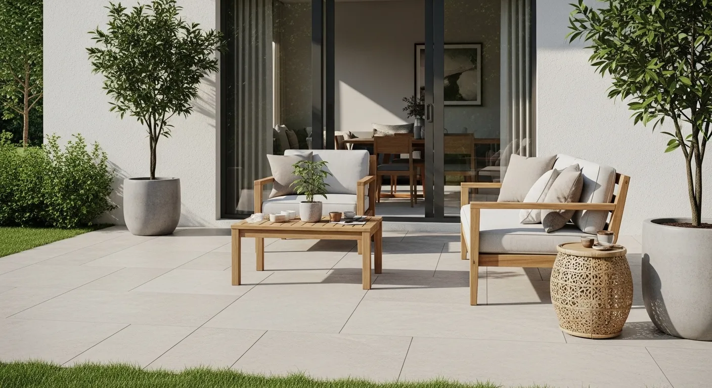 Neutral Stone Flooring