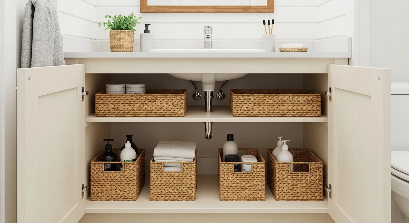 Under-Sink Storage Baskets
