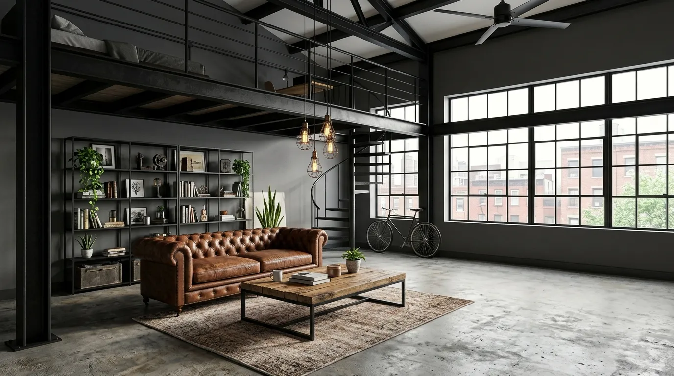 Industrial Metal Loft