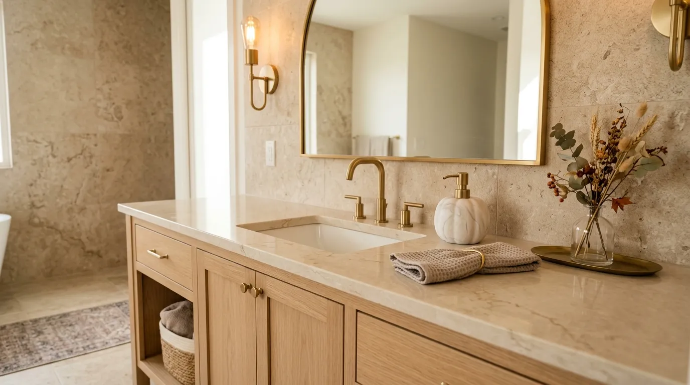 Marble Pumpkin Dispenser