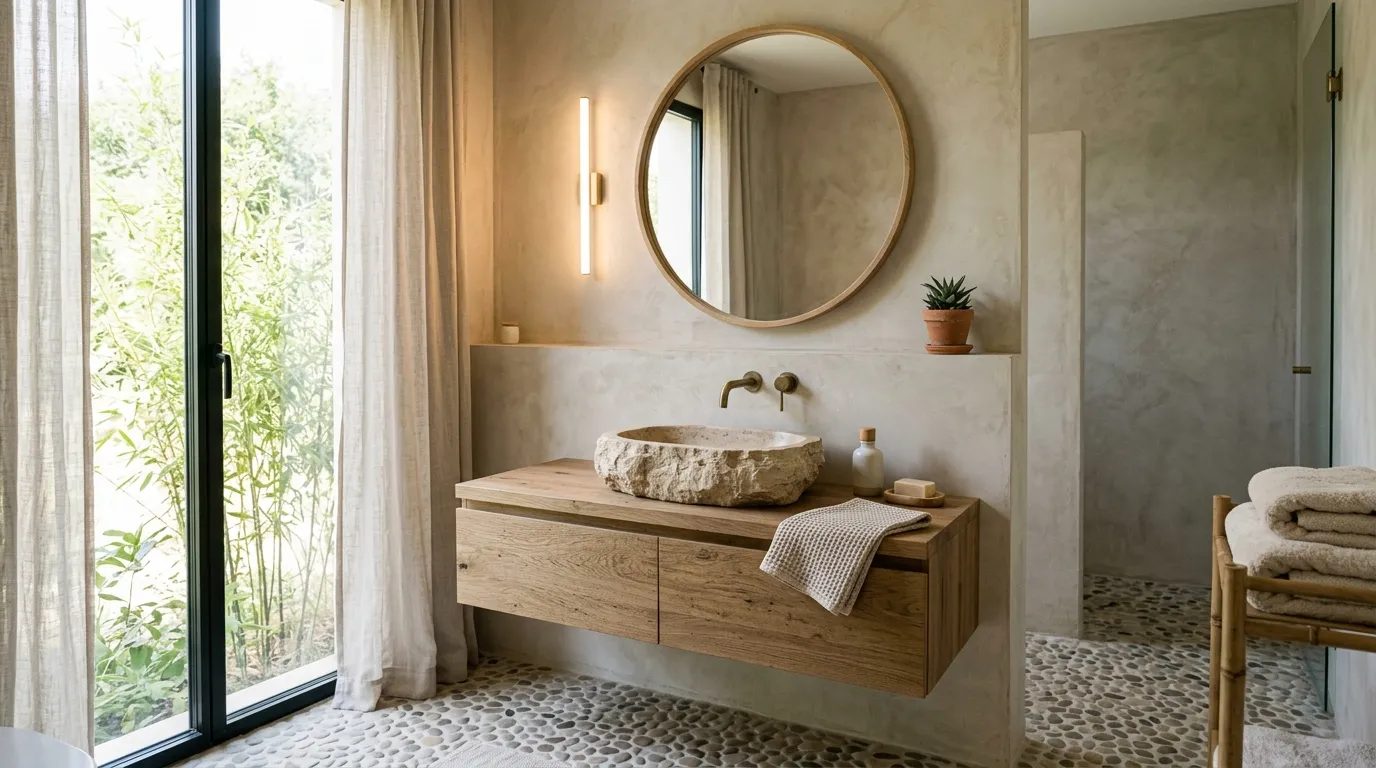 Minimalist Stone Basin