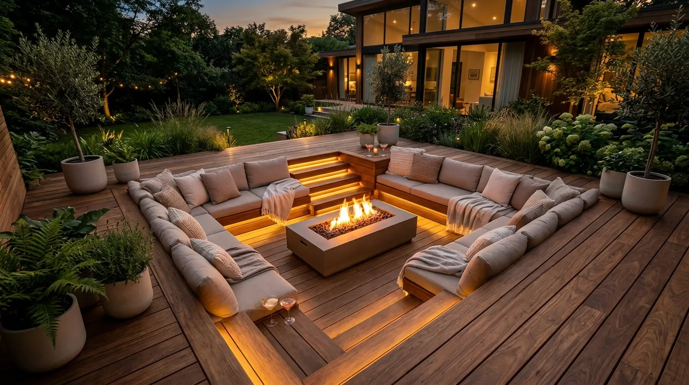 Sunken Lounge Seating