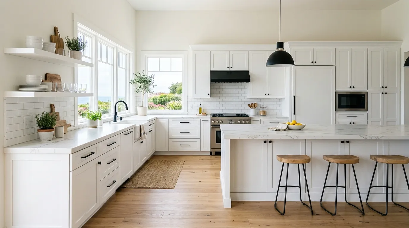 White Shaker Cabinets