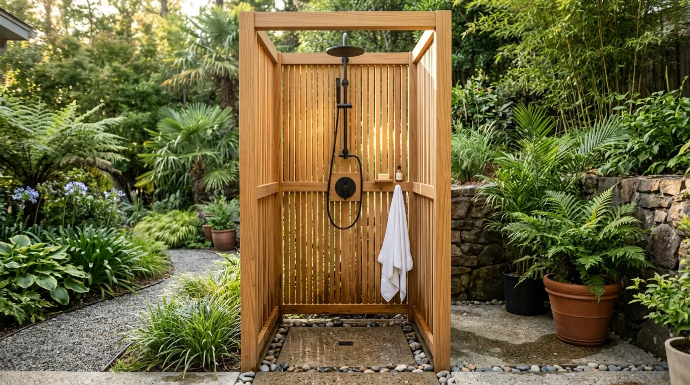 Wood Slat Privacy