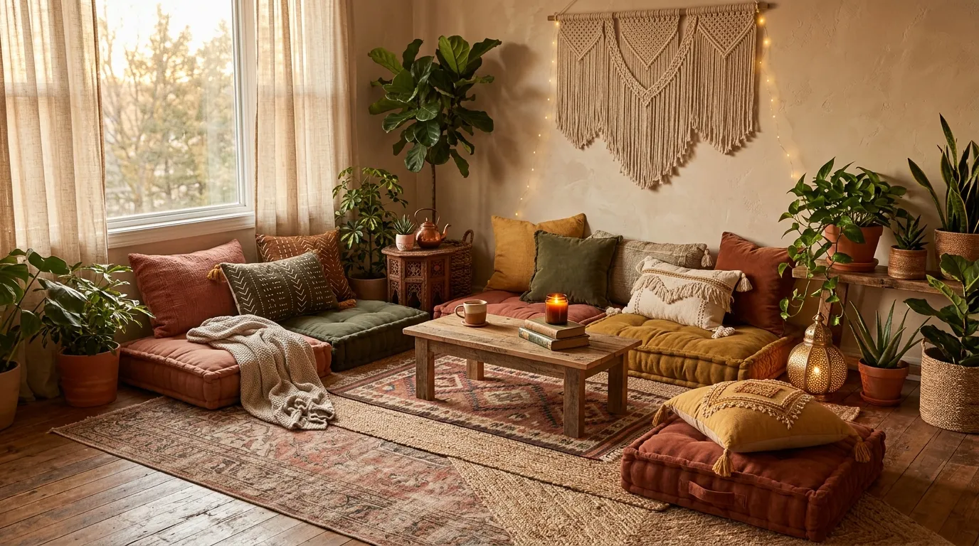 Boho Floor Seating