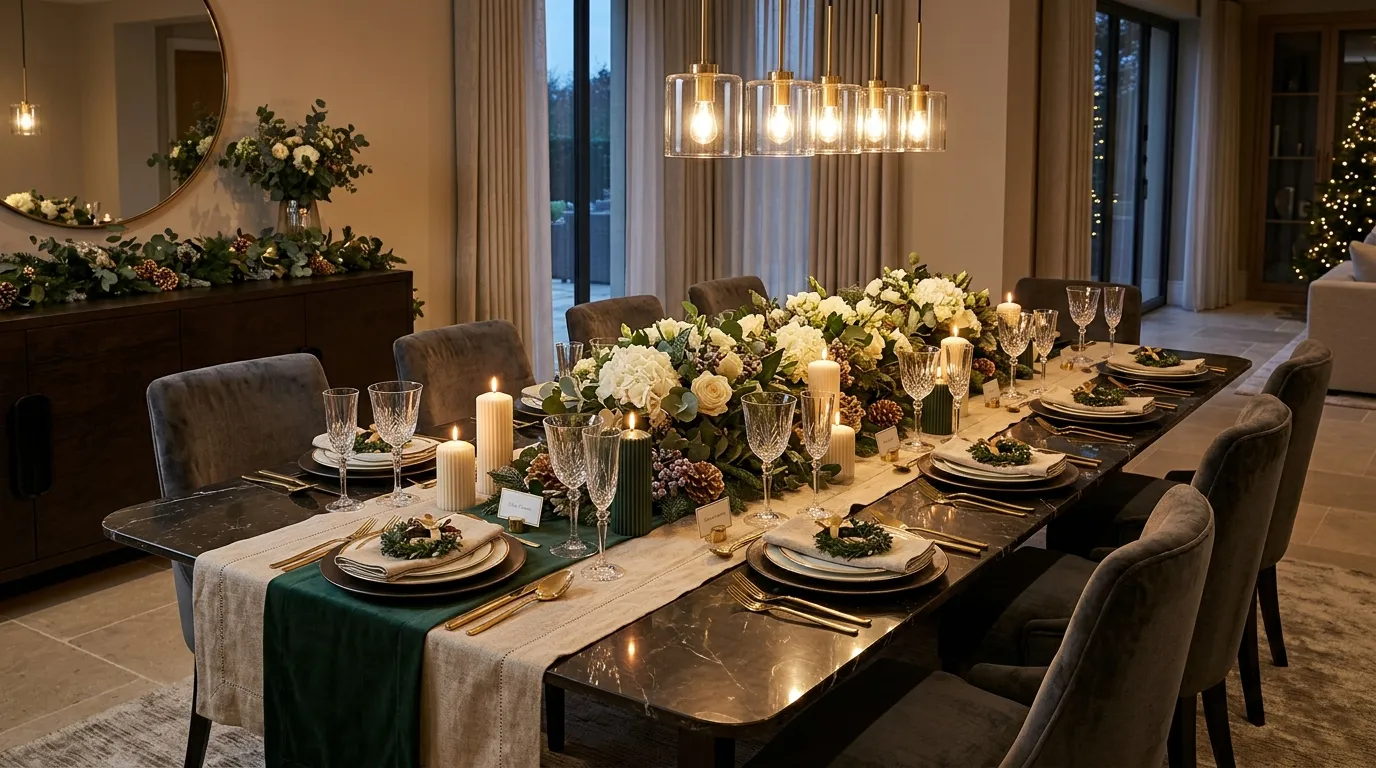 Designer Dining Tablescape