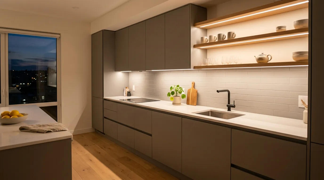 Integrated Lighting Strips