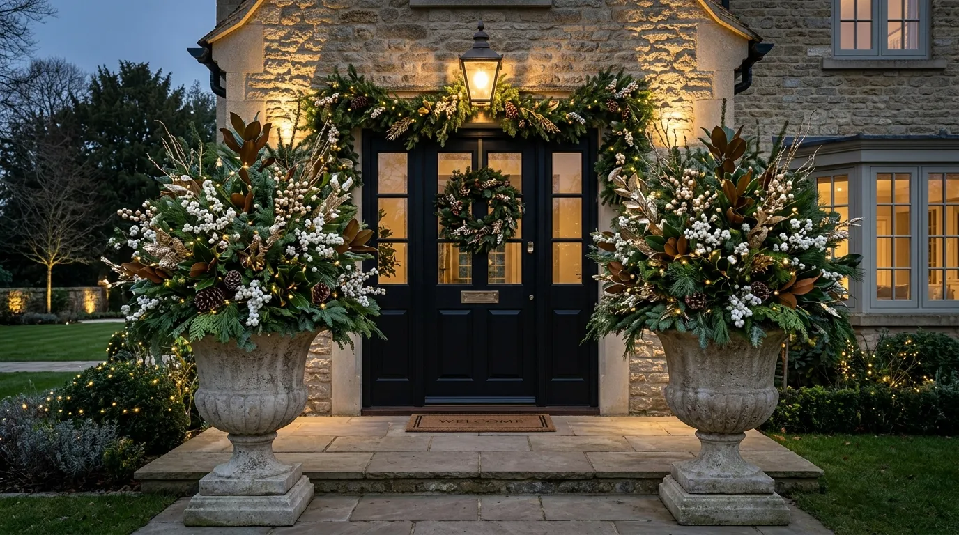 Statement Holiday Urns