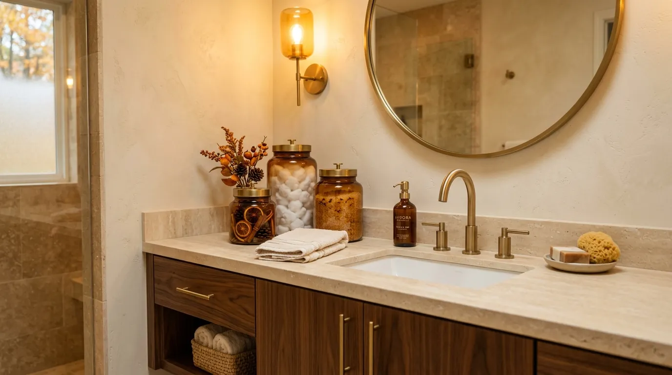 Amber Apothecary Jars