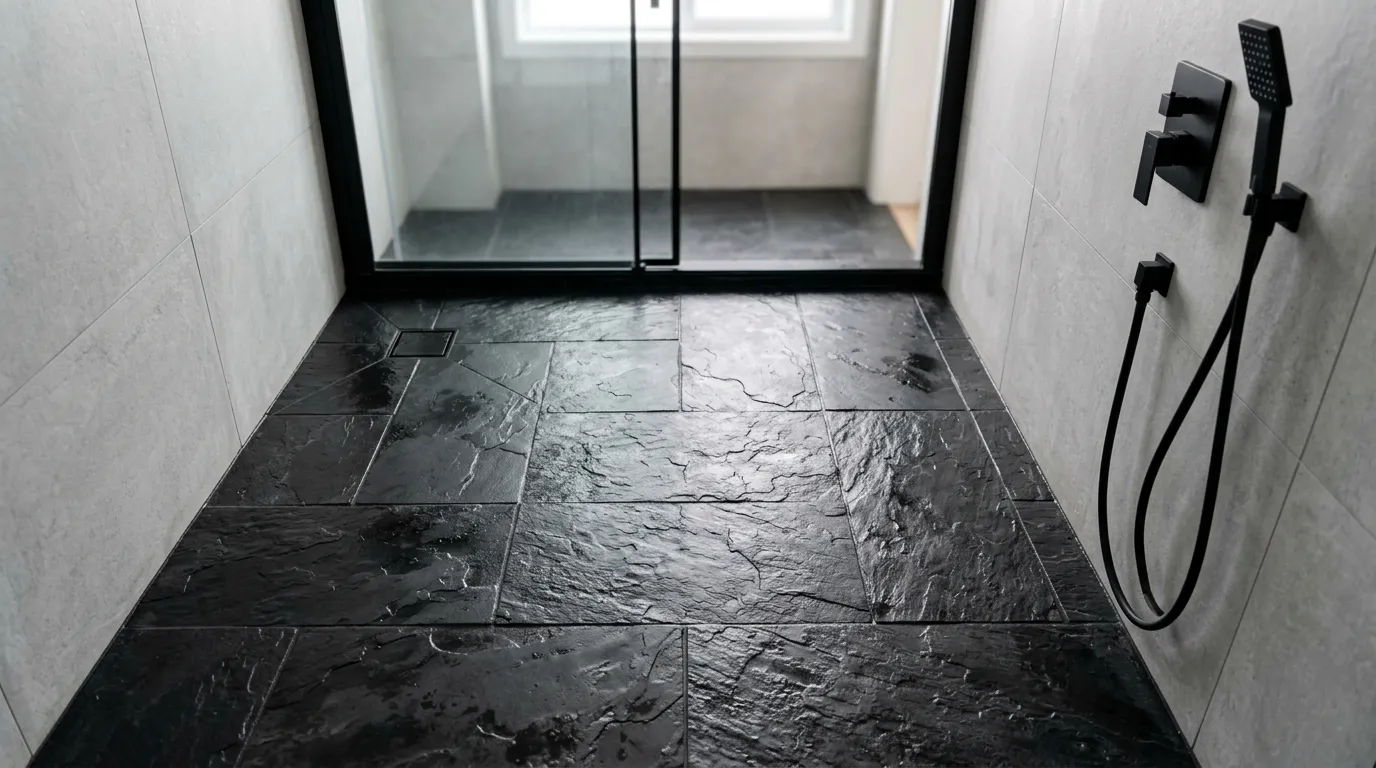 Black Stone Flooring