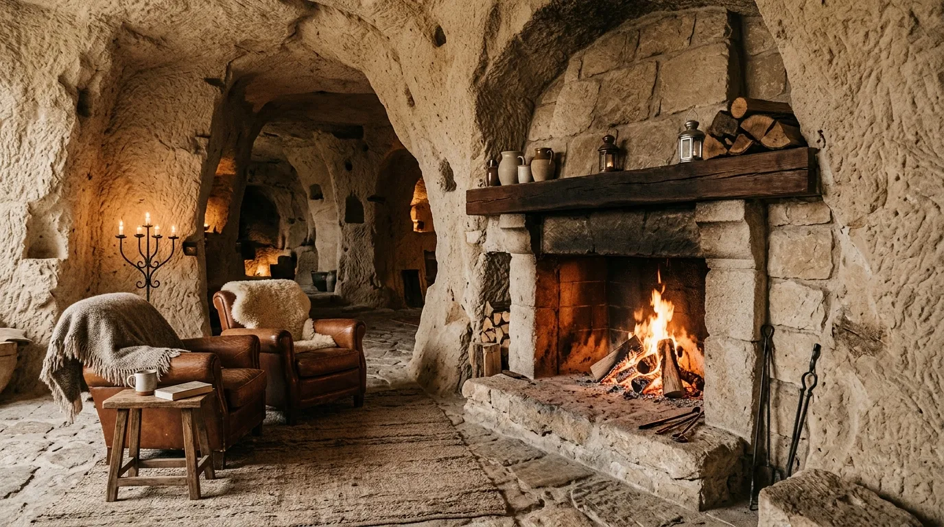 Carved Stone Fireplaces