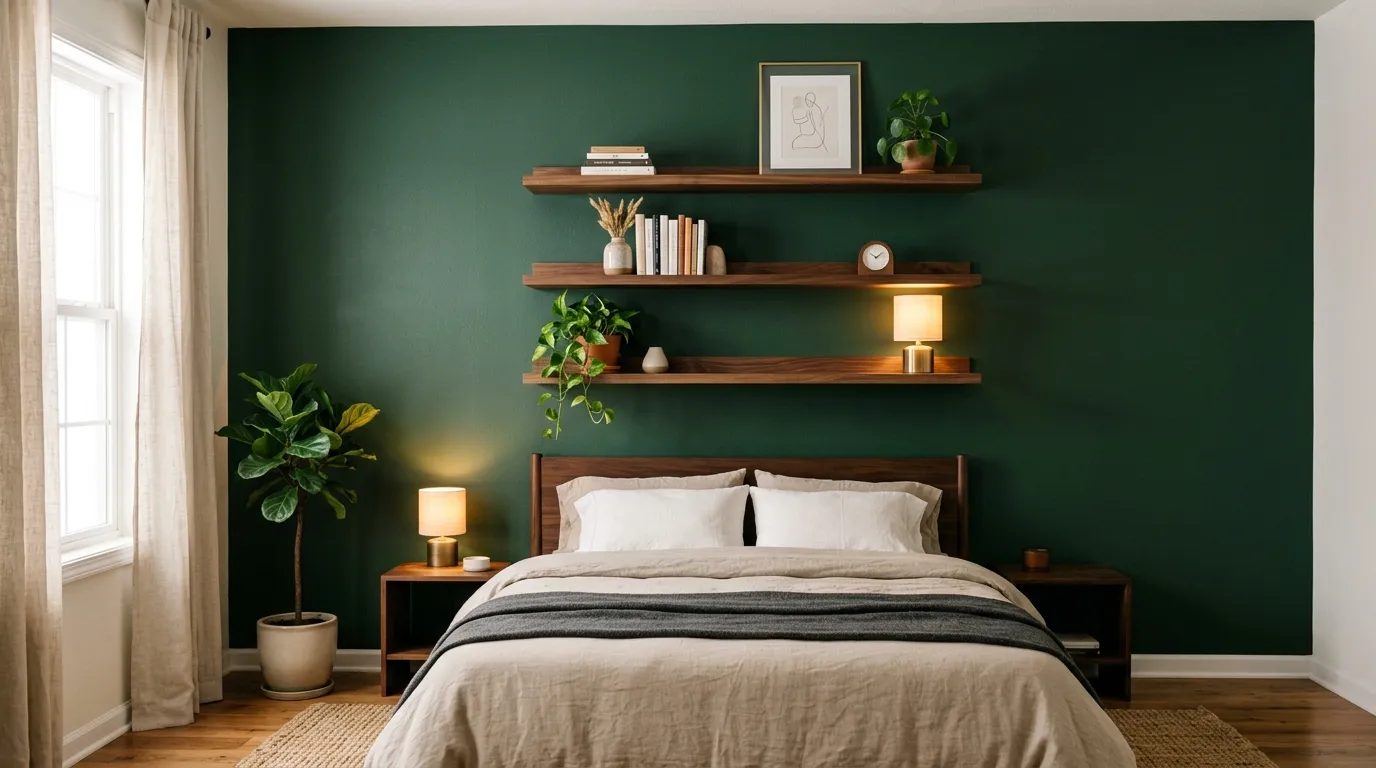 Floating Wooden Shelves