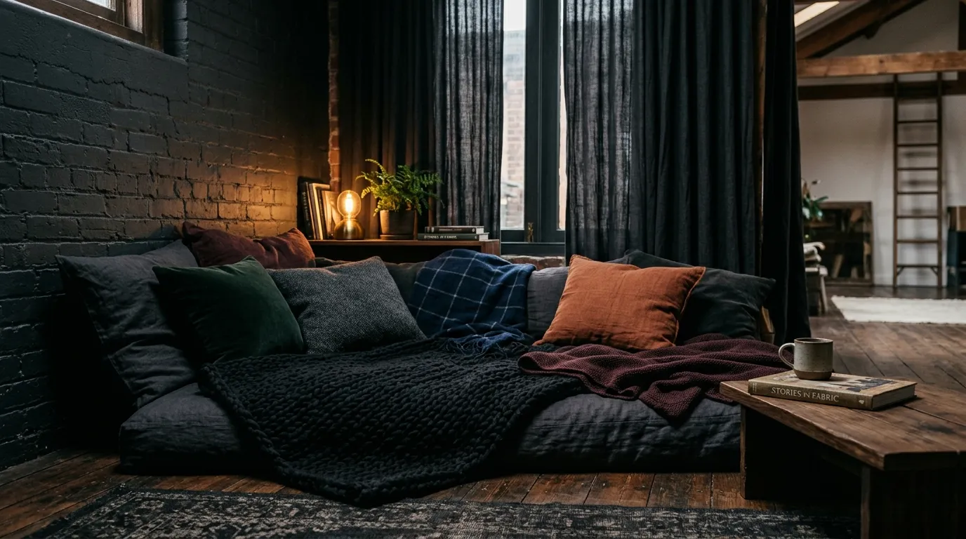 Layered Dark Textiles
