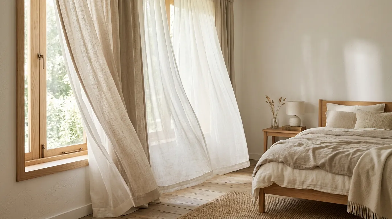 Linen Curtain Layers
