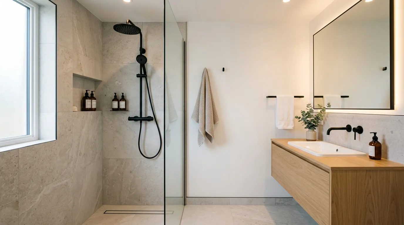 Matte Black Fixtures