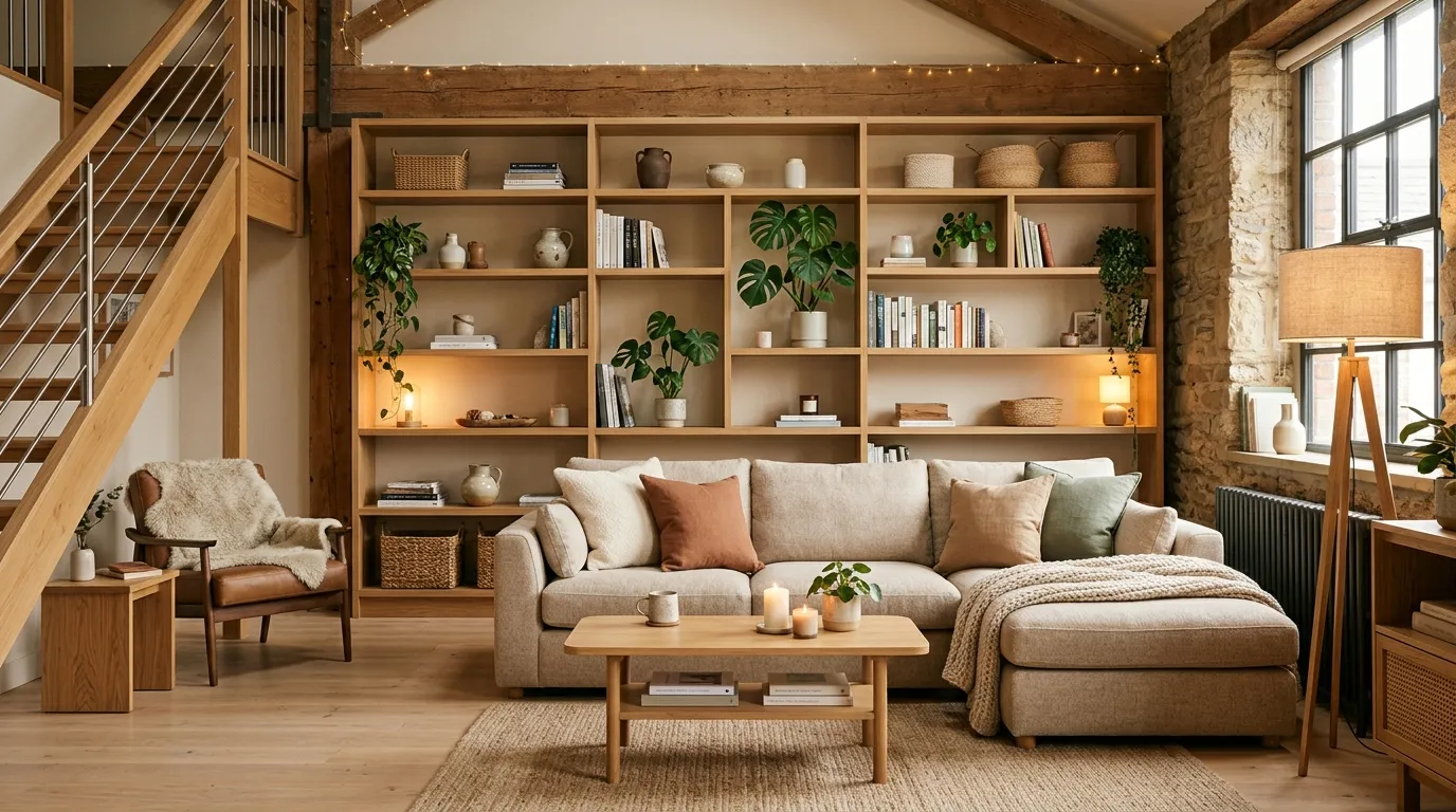 Warm Wood Accents