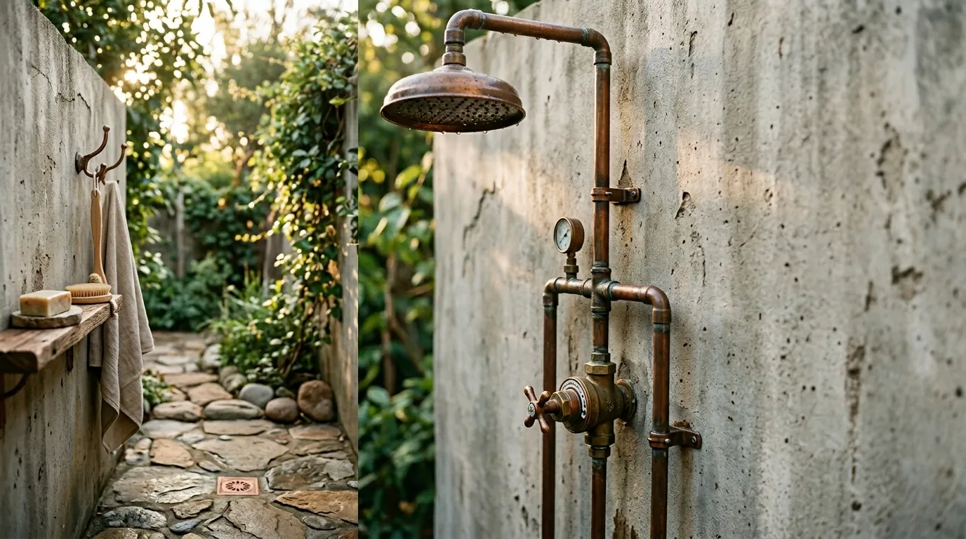 Copper Pipe Fixture