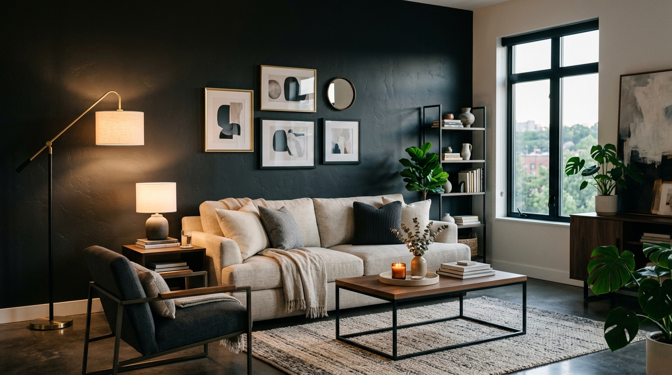 Dark Accent Walls