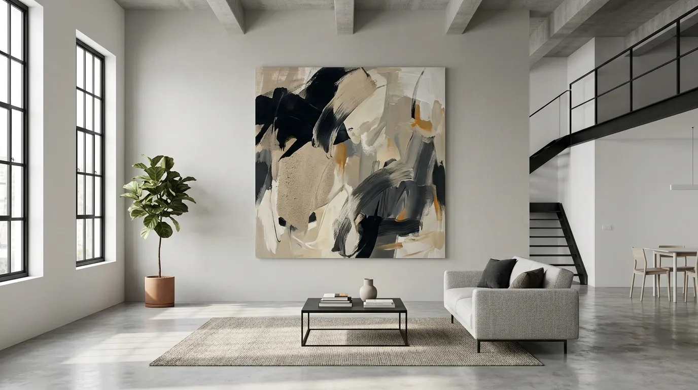 Large Abstract Art
