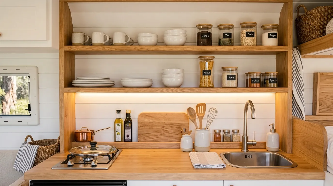 Open Shelf Kitchen
