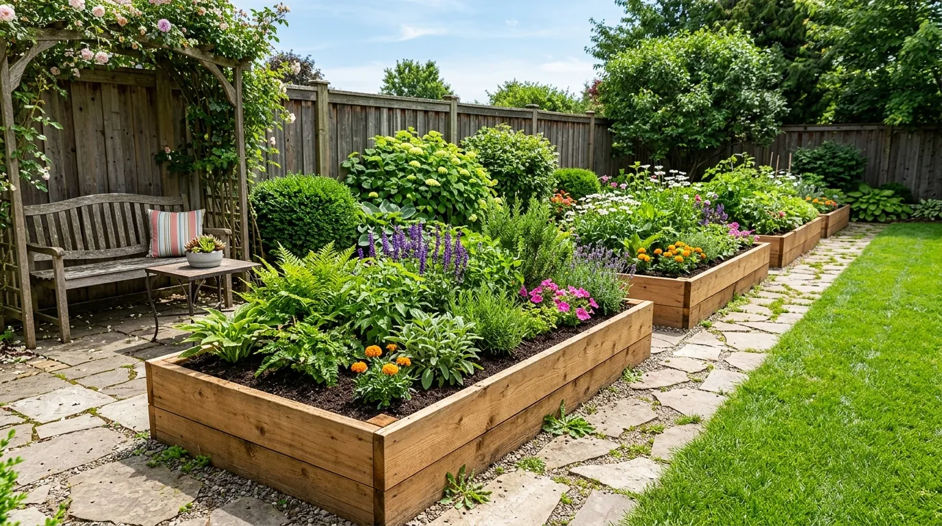 Raised Planter Borders